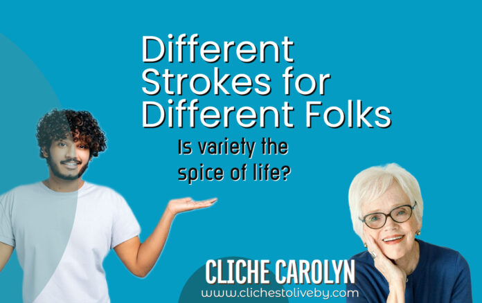 Different Strokes for Different Folks- A blog by Dr. Carolyn Lee